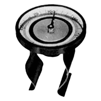 Tel-Tru Surface Thermometer, Clip-On